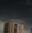 Explosões sobre Tel Aviv durante bombardeio iraniano a Israel  Foto: DW / Deutsche Welle