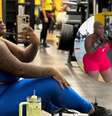 Jojo Todynho treina boxe com macacão vermelho coladinho e deixa até Gracyanne Barbosa orgulhosa.  Foto: Instagram / Purepeople