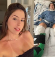 A jovem Cláudia Celada de Albuquerque está internada em Aspena por conta de uma infecção  Foto: Arquivo pessoal / Arquivo pessoal