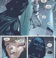 Vader vê o eco da confissão de Luke no Martírio das Lágrimas Congeladas (Imagem: Reprodução/Marvel Comics)  Foto: Canaltech