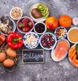 Alimentação saudável mantém a produção de colágeno no corpo  Foto: Yulia Furman | Shutterstock / Portal EdiCase