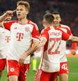 Joshua Kimmich comemora gol do Bayern  Foto: Esporte News Mundo