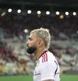  Foto: Reprodução/sportv - Legenda: Gabigol pegou gancho válido até abril de 2025 / Jogada10