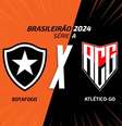  Foto: Arte/Jogada10 - Legenda: Botafogo e Atletico-GO medem forças no Estádio Nilton Santos / Jogada10