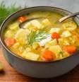 Sopa de pepino, batata e cenoura  Foto: Vivooo | Shutterstock / Portal EdiCase