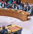 Embaixador de Israel na ONU, Gilad Erdan, fala na sede da entidade, em Nova York.  Foto: Eduardo Munoz/Reuters