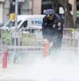Polícia foi chamada após o incidente  Foto: Reuters / BBC News Brasil