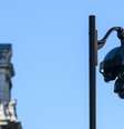Câmera de vigilância em Paris: autoridades francesas estão em nível máximo de alerta  Foto: DW / Deutsche Welle