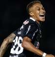 Vitinho, do Bragantino.  Foto: Ari Ferreira / RedBull Bragantino - Legenda: Vitinho comemora o belo gol para o Bragantino / Jogada10