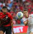  Foto: Divulgação/Internacional - Legenda: Internacional perdeu a invencibilidade no Campeonato Brasileiro neste domingo diante do Athletico-PR - / Jogada10