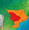 Regiões do centro-sul do Brasil enfrentam onda de calor entre o fim de abril e começo de maio.  Foto: Reprodução/Climatempo