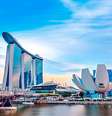 Resort Marina Bay Sands, em Singapura  Foto: Reprodução/Booking 