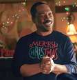 Eddie Murphy como Chris Carver, no filme "A Batalha de Natal", de 2023  Foto: Divulgação Amazon Prime/Claudette Barius / Estadão