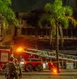 Incêndio de grandes proporções deixou dez pessoas mortas em Porto Alegre  Foto: EVANDRO LEAL/ENQUADRAR/ESTADÃO CONTEÚDO