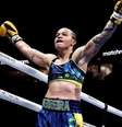 Beatriz Ferreira campeã mundial no boxe profissional  Foto: Matchroom Boxing / Olimpíada Todo Dia