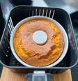 Bolo de cenoura na Airfryer  Foto: Bake and Cake Gourmet