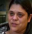 Michele Teixeira, mãe do adolescente Carlos Teixeira, de 13 anos  Foto: Reprodução/TV Globo