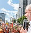 O presidente Luiz Inácio Lula da Silva (PT) mostrou incômodo com a mobilização realizada para o ato do Dia do Trabalho.  Foto: Divulgação