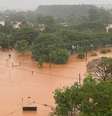 A previsão é de mais chuva para o Rio Grande do Sul nos próximos dias.  Foto: Reprodução/Metsul