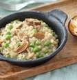 Risoto de cogumelo e ervilha  Foto: StockphotoVideo | Shutterstock / Portal EdiCase