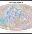 Primeiro atlas geológico da Lua em alta definição  Foto: Divulgação / Chinese Academy of Scien / Perfil Brasil