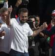 Boulos e Lula durante ato em São Paulo  Foto: Taba Benedicto / Estadão