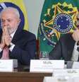 Presidente Lula e o governador do Rio Grande do Sul, Eduardo Leite, em encontro em maio  Foto: Valter Campanato/AB