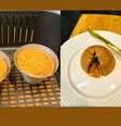PETIT GATEAU DE DOCE DE LEITE NA AIRFRYER  Foto: Bake and Cake Gourmet