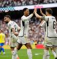 Real Madrid celebra vitória contra o Cádiz pela La Liga 23/24   Foto: Esporte News Mundo