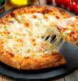 Pizza de palmito.  Foto: Divulgação/Casa.com.br / Casa.com