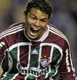 Vice-campeão da Libertadores em 2008, Thiago Silva acerta retorno ao Fluminense  Foto: Juan Mabromata/Getty Images