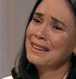 Regina Duarte como Helena em trecho de 'Por Amor' no programa 'Tributo' em homenagem a Manoel Carlos  Foto: Reprodução/TV