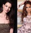 A atriz Anne Hathaway fala de Anitta em entrevista.  Foto: @annehathaway e @anitta via Instagram / Estadão