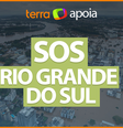 Campanha para mobilizar a sociedade civil a fazer doações para as vítimas das enchentes no RS   Foto: Arte: Terra