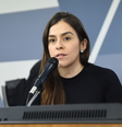 Lohanna França, deputada estadual mineira, foi alvo de ameaças de morte e de estupro em seu e-mail  Foto: Elizabete Guimarães/ALMG