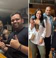 Rodriguinho com os 'pipocas do 'BBB 24'  Foto: Reprodução/ Instagram / Mais Novela