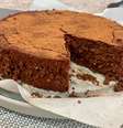 TORTA DE CHOCOLATE E RICOTA  Foto: Bake and Cake Gourmet