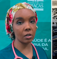Thelma Assis, campeã do BBB20, relata caos causado pelas enchentes no RS: 'Fiquei em choque'  Foto: Montagem/Reprodução e Reuters