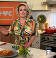 Ana Maria Braga indica receita de lasanha para o Dia das Mães  Foto: Reprodução/Globo