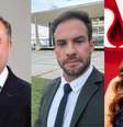 César Galvão, Daniel Adjuto e Patrícia Costa são apostas para atrair mais público à TV  Foto: Divulgação/Reprodução