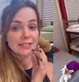 "Algumas mulheres tomaram essa iniciativa para construir [o abrigo]", disse Marcela Mc Gowan  Foto: Reprodução: Instagram/marcelamcgowan