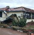 Escola atingida pelos temporais no Rio Grande do Sul, no município de Estrela. Escola Estadual Moinhos, em Estrela, após a descida das águas. Ela já havia sido atingida nas enchentes de setembro do ano passado no Vale do Taquari  Foto: Divulgação/Prefeitura de Estrela / Estadão