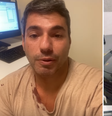 Profissional relatou como crime aconteceu nas redes sociais; O carro dele foi levado, mas ele passa bem  Foto: Reprodução/Instagram