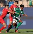  Foto: Cesar Greco/Palmeiras - Legenda: Estêvão não teve destaque diante da forte marcação do Athletico / Jogada10