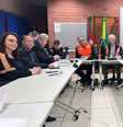 Prefeito Jairo Jorge em reunião para discutir impactos dos temporais  Foto:  Reprodução/Instagram/@jairo_jorge