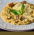 RISOTO DE FUNGHI, o mais fácil e muito delicioso  Foto: Bake and Cake Gourmet
