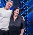 Luciano Huck e Dona Déa  Foto: Globo / Divulgação
