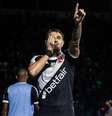  Foto: Matheus Lima/Vasco - Legenda: Mavi comemora ao estilo Vegetti em jogo do time feminino do Vasco / Jogada10