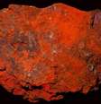 O cinábrio se forma em rochas próximas à atividade vulcânica geologicamente recente, e às vezes perto de fontes termais  Foto: Getty Images / BBC News Brasil
