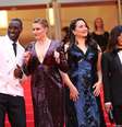 Omar Sy, Greta Gerwig, Lily Gladstone e Clea DuVall chegam a abertura do Festival de Cannes 2024  Foto: Reprodução/Instagram